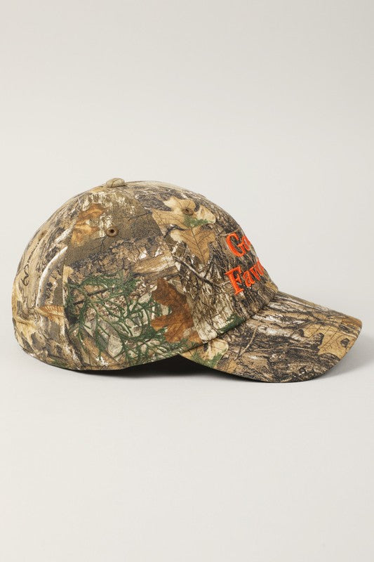 God’s Favorite Realtree Camouflage Baseball Cap