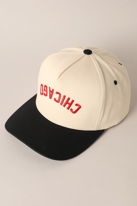 Chicago Upside Down Trucker Baseball Cap